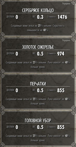 Elder Scrolls V: Skyrim, The - Гайд по мастеркрафту.